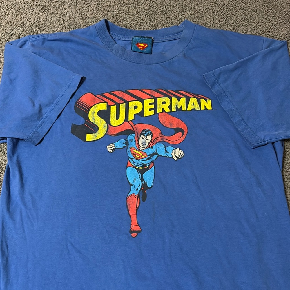 Vintage Y2k Original Superman T-Shirt